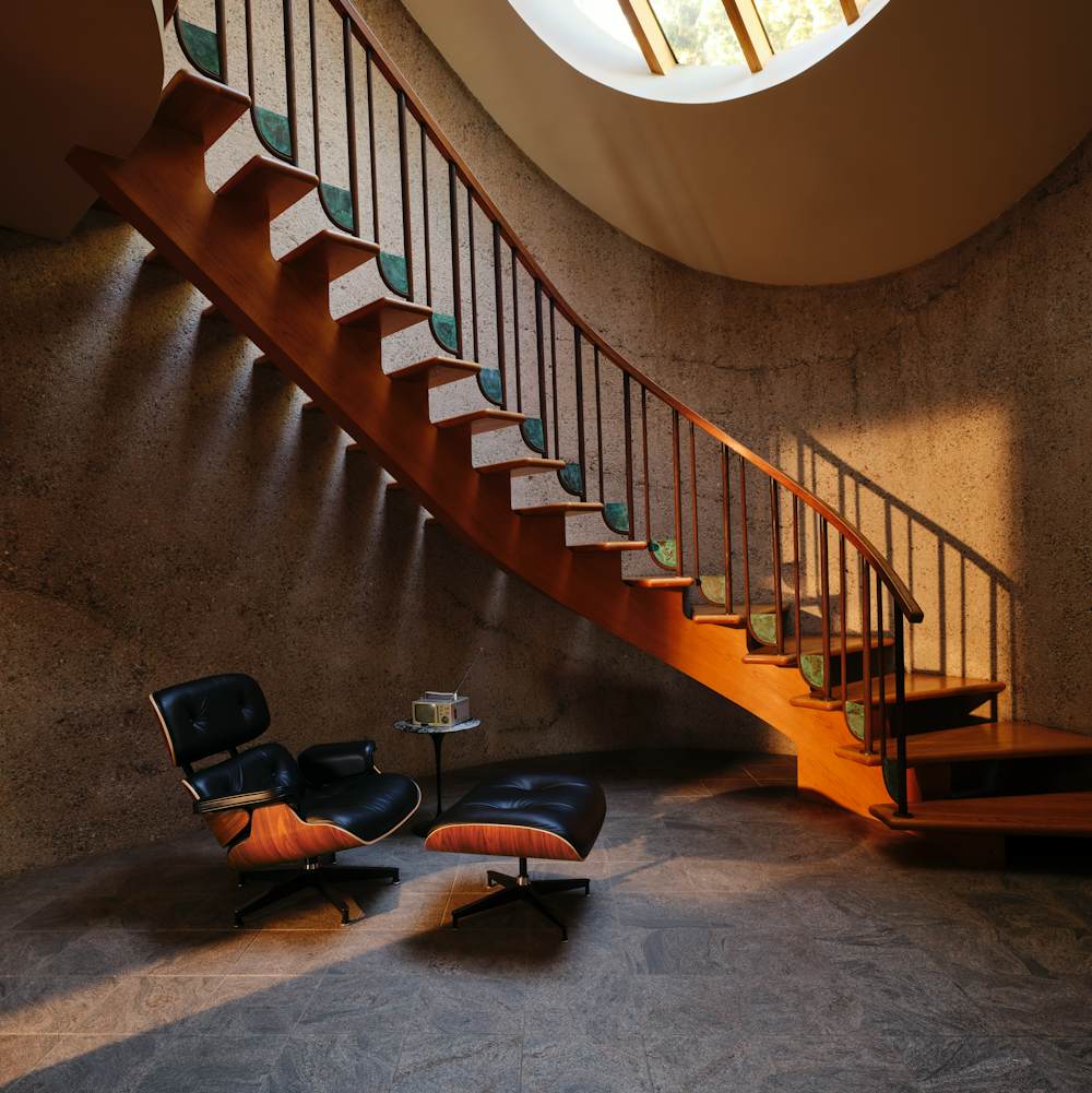 Eames Lounge and Ottoman, ELO