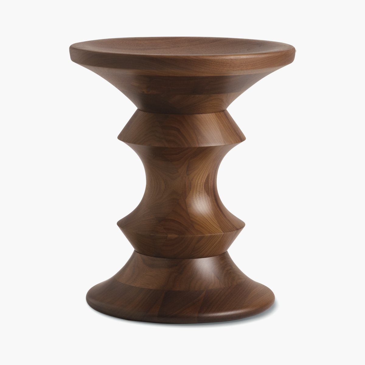 Eames Turned Stool, Shape A