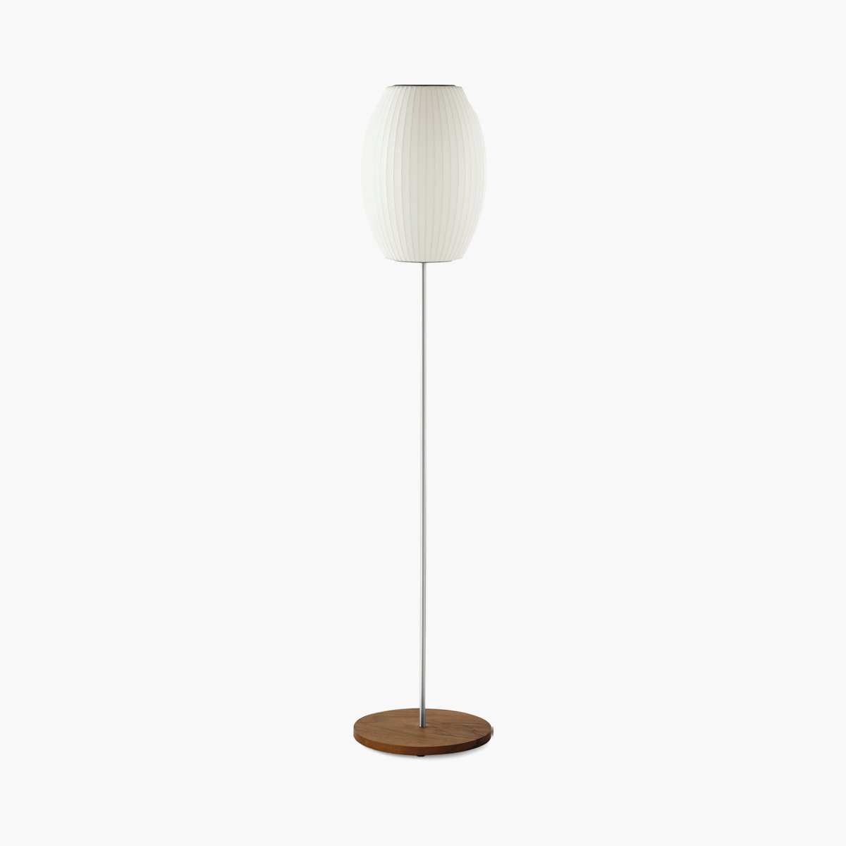 Nelson Cigar Lotus Floor Lamp